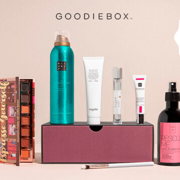 Goodiebox med lækre skønhedsprodukter – Spar 50% på første boks