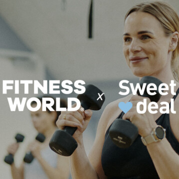 Fitness World x Sweetdeal: Træn mere – Betal mindre